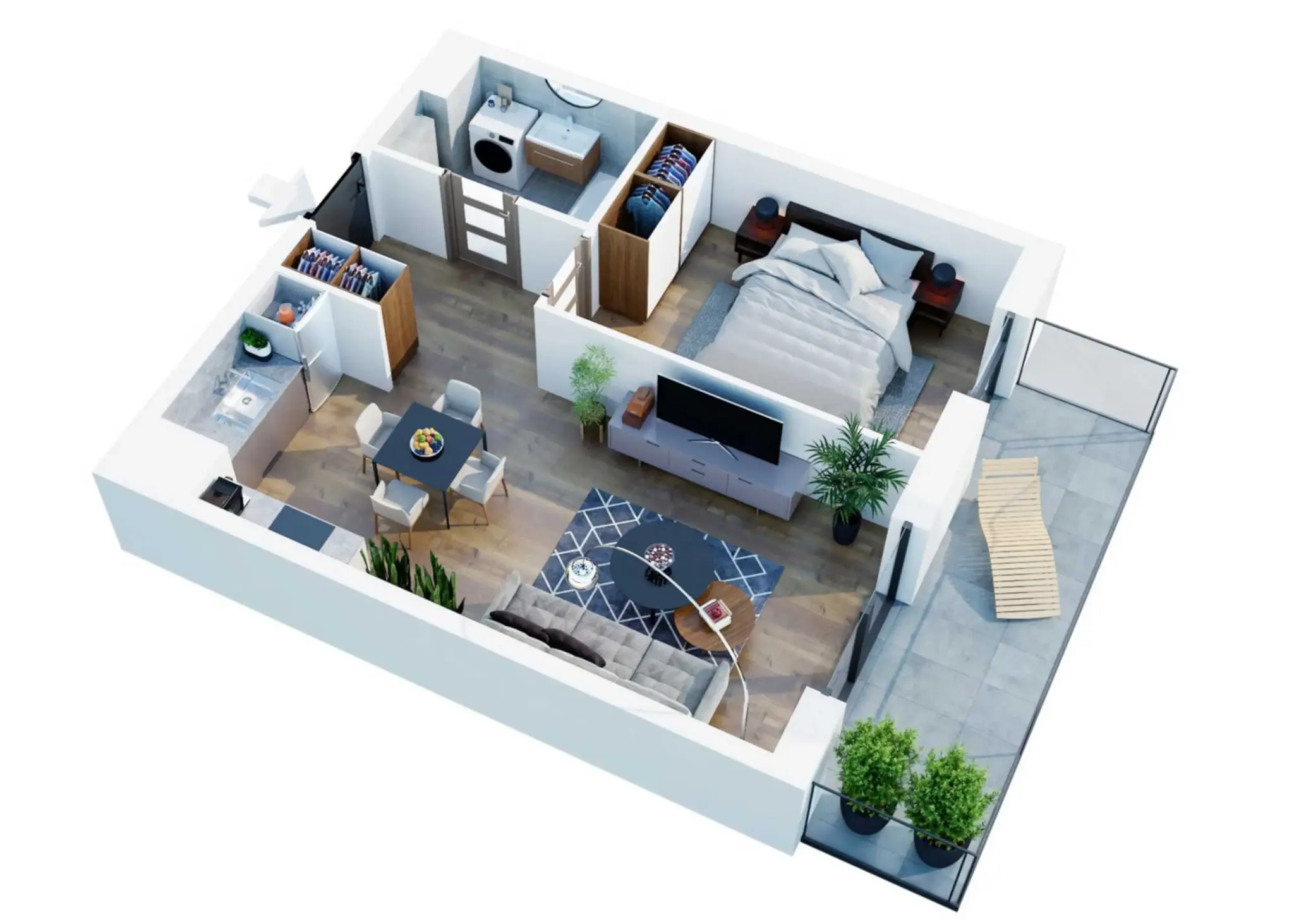 Mieszkanie 2 pokoje — Reda Sky Residence